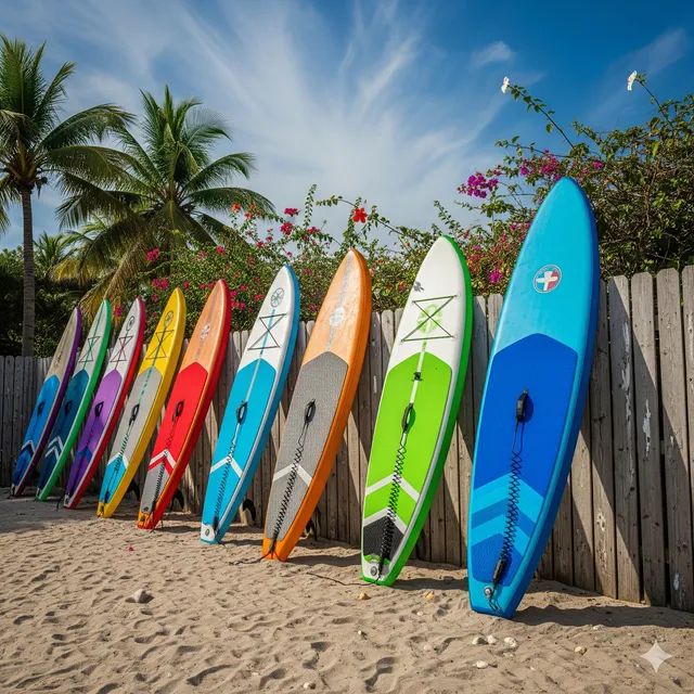 Paddle boarding at Secret Beach, Ambergris Caye
