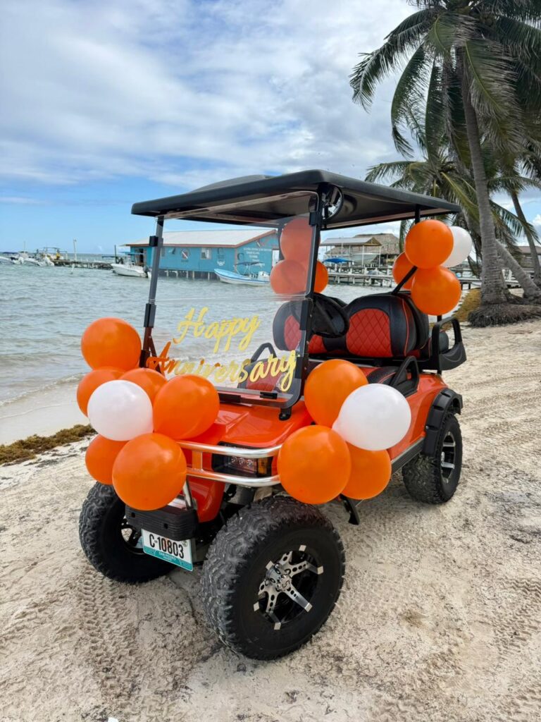 custom-decorated-golf-cart-packages-san-pedro-belize